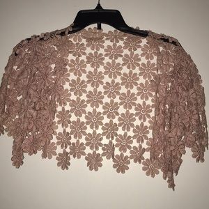 Delicate Floral Vest from 1920s